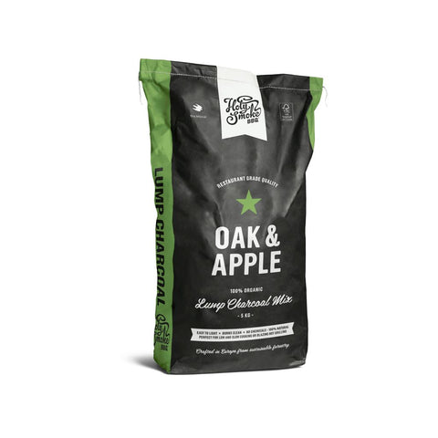 Holy Smoke BBQ Grillkul 5kg Restaurant Grade Oak 70 % Apple 30 %