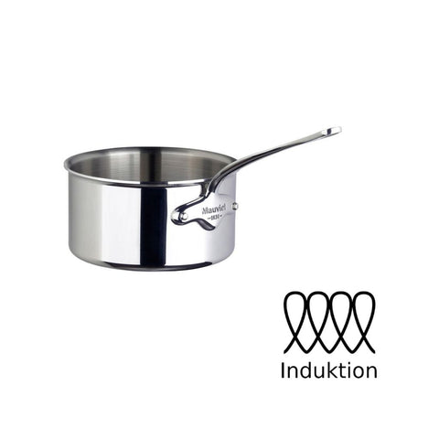 Mauviel Cook Style kasserolle blank stål - 0,8 liter 12 cm