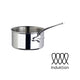 Mauviel Cook Style kasserolle blank stål - 1,1 liter 14 cm