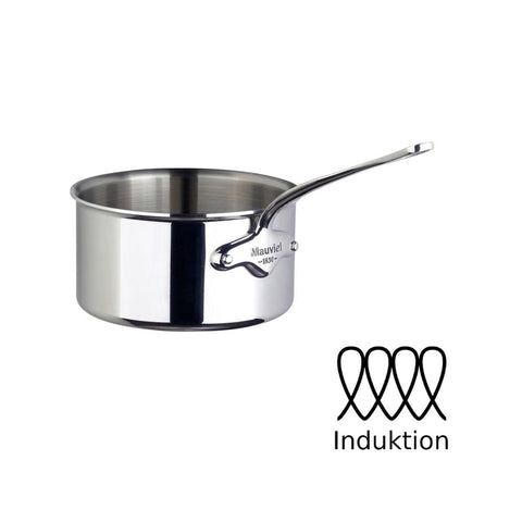 Mauviel Cook Style kasserolle blank stål - 1,7 liter, Ø16 cm