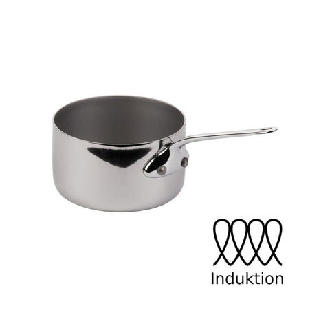 Mauviel Cook Style kasserolle mini blank stål - 0,3 liter 9 cm