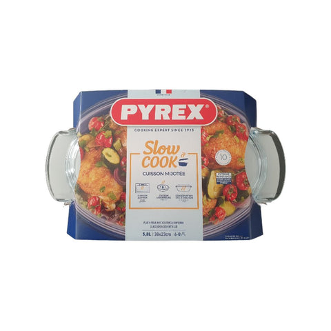 Pyrex stegeso, 39 x 23 cm, 5,8 liter